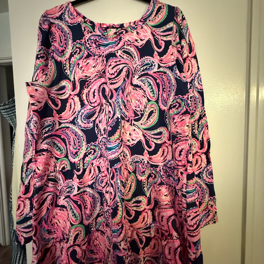 NWOT Lilly Pulitzer UPF 50 Arlette Swing Dress XXL